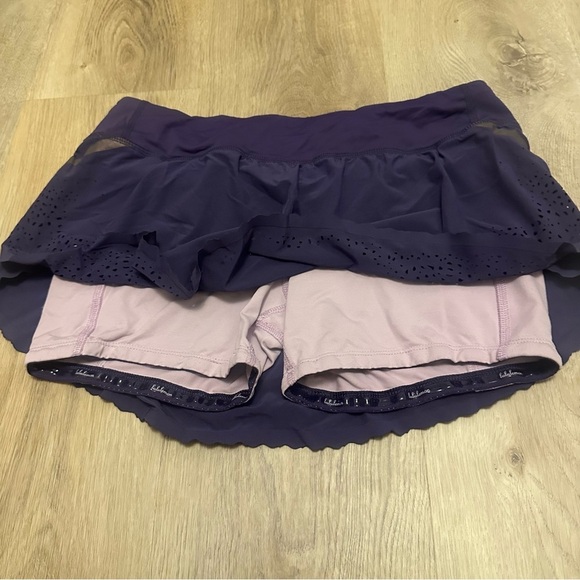 Lululemon Run A Marathon Skirt Concord Grape / Rose Quartz - Picture 11 of 12